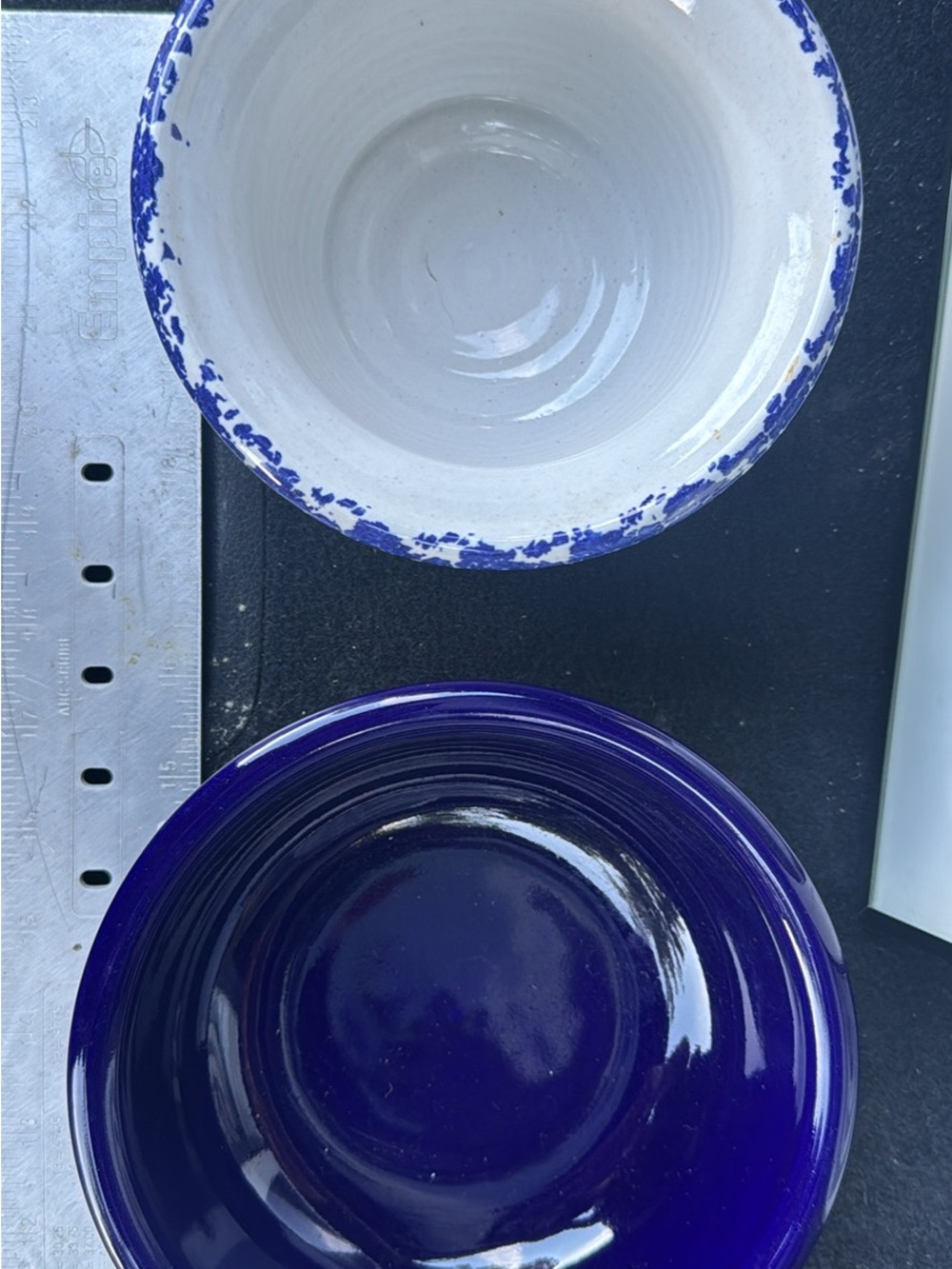 Blue Ceramic Decorative Bowls Bundle - Deep Cobalt